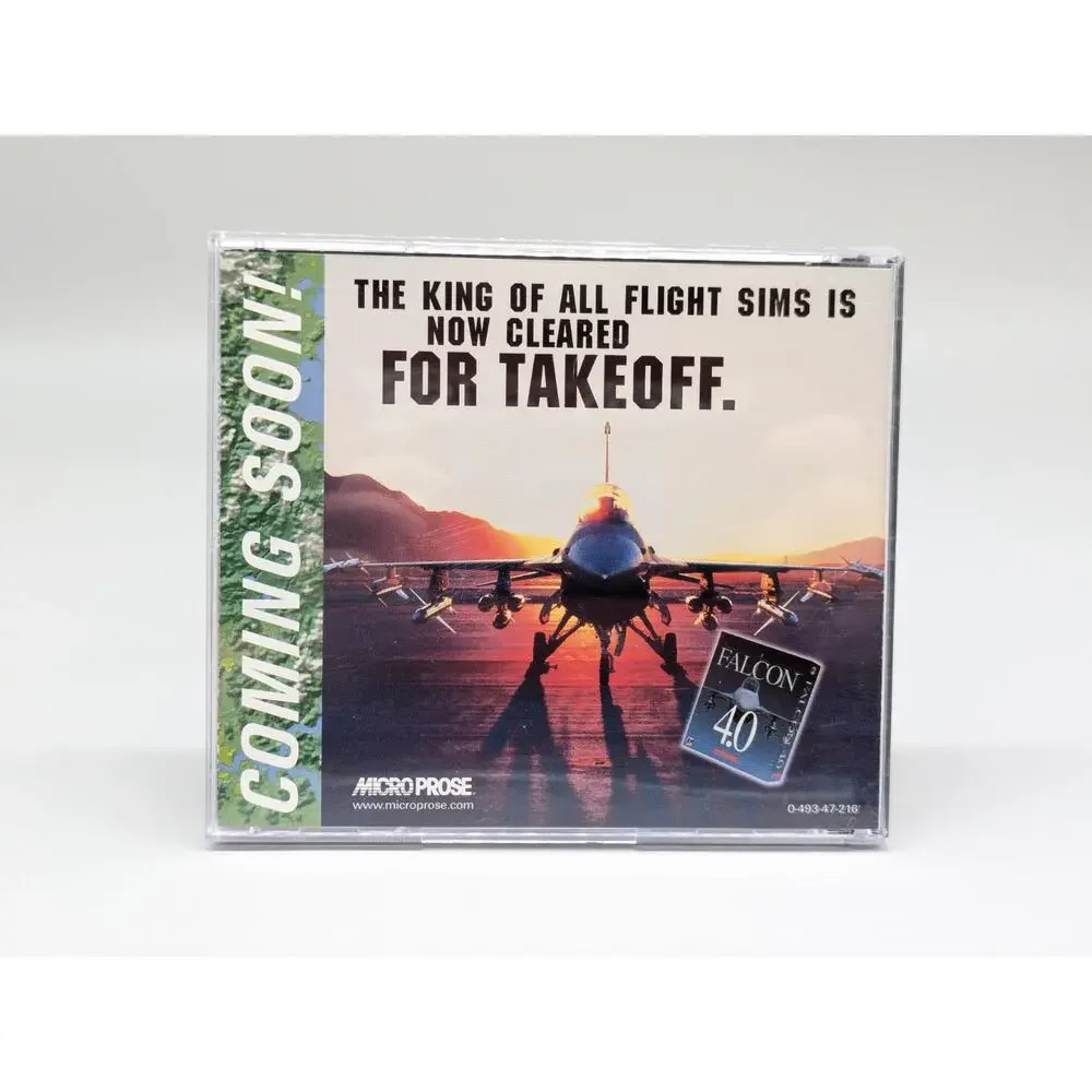 European Air War PC 1998 Micro Prose Windows Combat Video Game